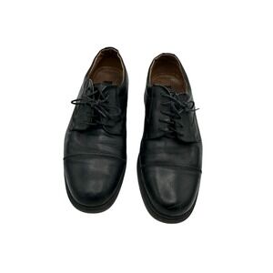 Borelli 323-038 Riviera Men Black Leather Lace-Up Oxford Dress Shoes Size 11.5‎